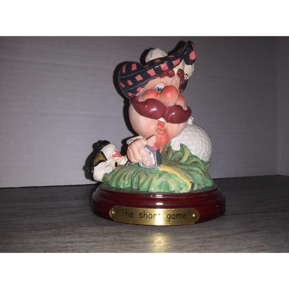 Shade Tree Creations "The Short Game" Fairway Follies Golf Figurine Statue - Picture 5 of 8